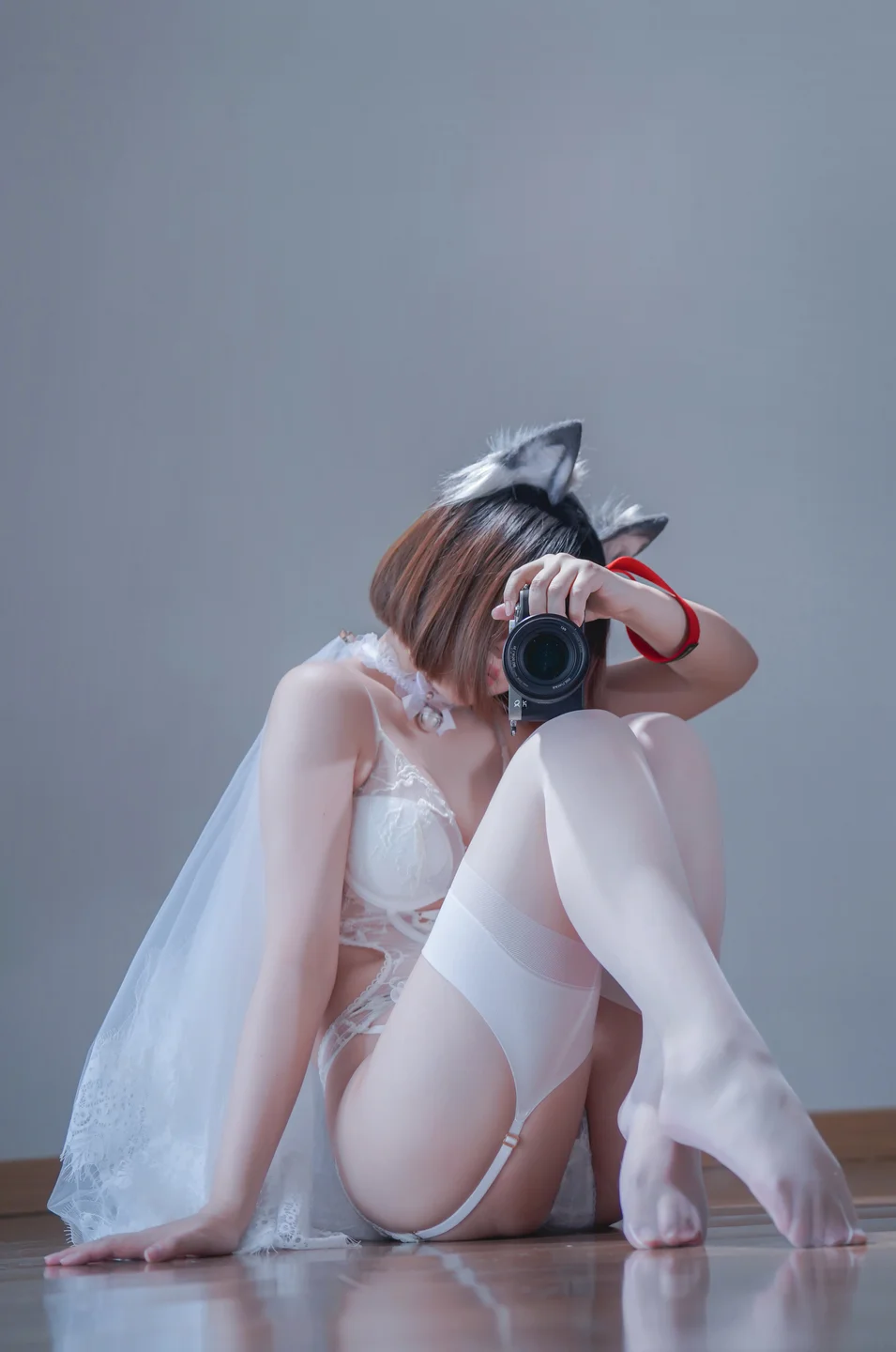 半半子 - No.092 纯白花嫁VOL.02 [22P,2V-181MB] tg@simisebaisi 【丝足阁】010.webp